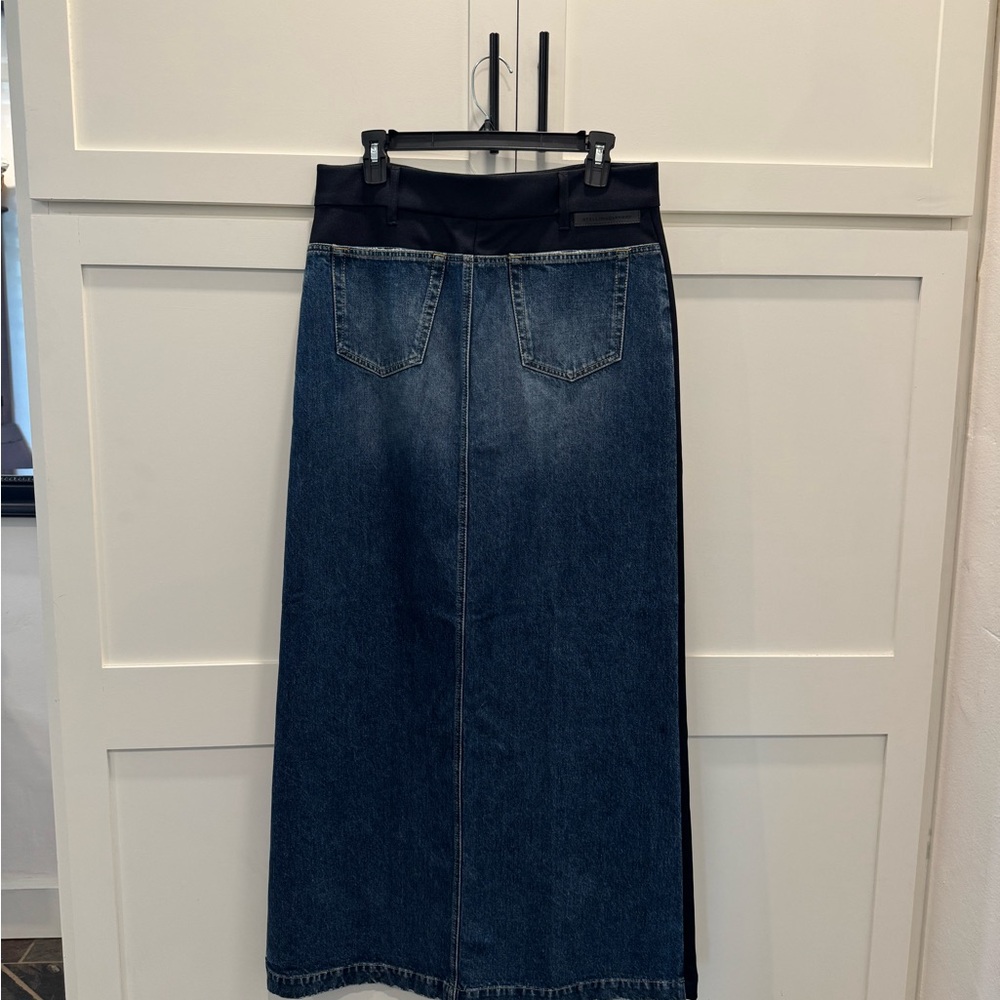 Stella McCartney Denim Maxi Skirt - Picture 2 of 4